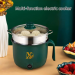 Electric Double Layer Non-stick Cooking pot with steam